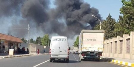 Bakıda yanan obyekt kimindir? - TƏFƏRRÜAT