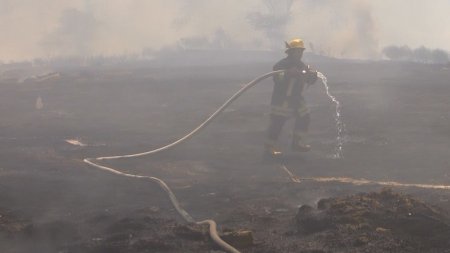 Bakıda daha bir yanğın - hadisənin fotoları