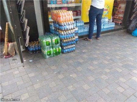 Günəş şüalarının altında satılan qazlı su, yoxsa zəhər... - REPORTAJ, FOTOLAR