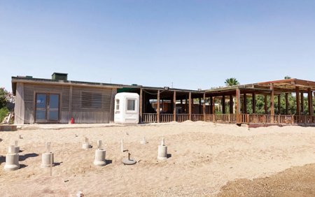 AST Telmanın oteli tanınmaz halda – Fotolar