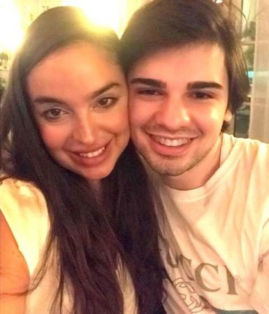 Mədət Quliyevin oğlu Leyla Əliyeva ilə - FOTO