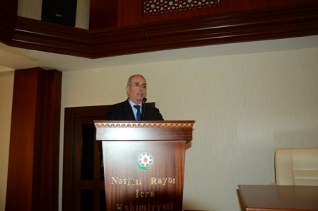 Nəsimi rayonunda 2018-ci ilin I yarısının yekunları müzakirə olunub