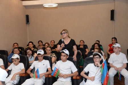 Nəsimi rayon məktəbliləri “Sərhədçi” hərbi-vətənpərvərlik düşərgəsində - FOTOLAR