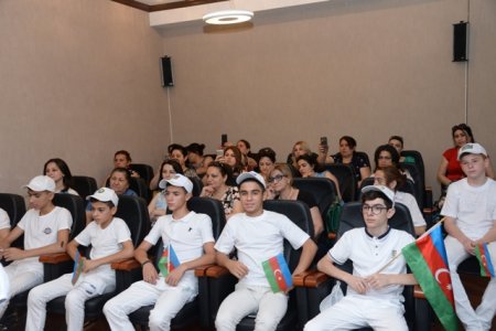 Nəsimi rayon məktəbliləri “Sərhədçi” hərbi-vətənpərvərlik düşərgəsində - FOTOLAR