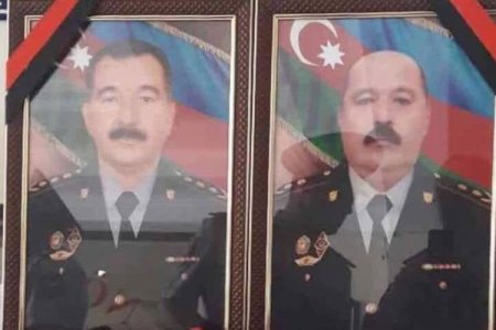 Gəncədə şəhid olmuş polis zabitlərinin ordenləri övladlarına təqdim edilib