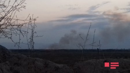 ВС Армении вновь учинили поджоги на оккупированных территориях Азербайджана