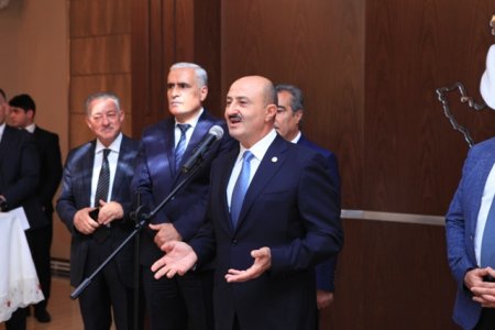 Milli Mətbuatın 143 illiyi ərəfəsində Nəsimi rayonunda jurnalistlərlə görüş keçirilmişdir - FOTOLAR