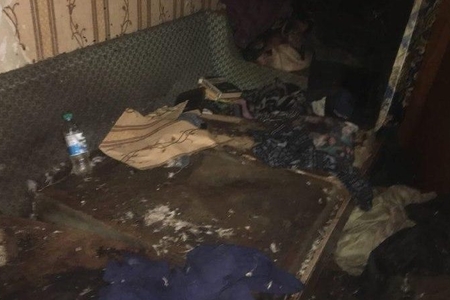 Qoca qadın ölmüş ərinin ətini yeyib – Fotolar