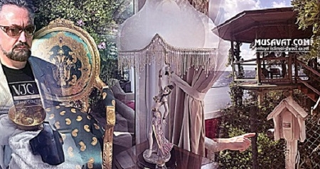 Adnan Oktarın lüks villasından şok görüntülər üzə çıxdı - FOTOLAR