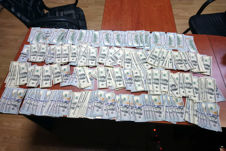 Ölkədən 40 min dolları çıxarmaq istəyən Türkiyə vətəndaşları saxlanıldı - FOTO