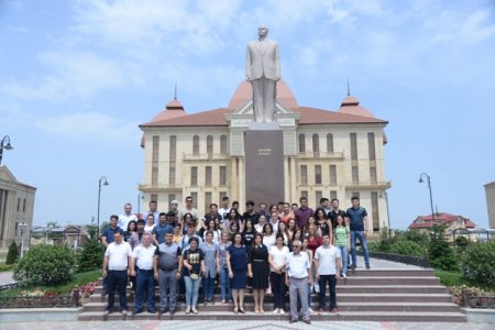 Nəsimi rayon gəncləri Quba rayonunda sahibkarların işi ilə yaxından tanış oldular - FOTOLAR