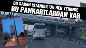 Binəlinin plakatları şəhəri bürüdü: “Təşəkkürlər İstanbul!”