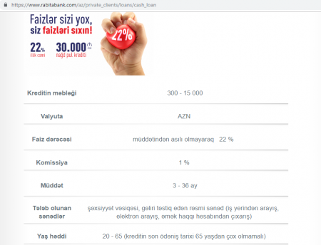 "Rabitə Bank"ın növbəti fırıldağı: - MÜŞTƏRİLƏRİNİ BELƏ ALDADIR