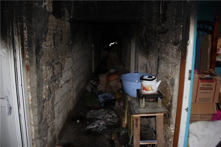 Yanan yataqxanada yaşayan hər ailəyə 300 manat kirayə pulu verildi