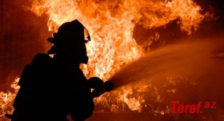 Bakının məşhur göydələnində yanğın oldu