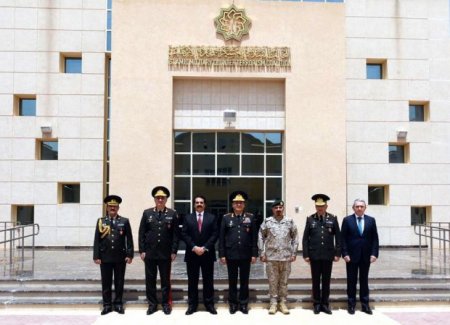 Nəcməddin Sadıkov İslam ölkələrinin anti-terror hərbi koalisiyası Mərkəzində - FOTO