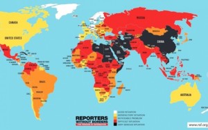Mətbuat Azadlığı İndeksi açıqlanıb Mətbuat Azadlığı İndeksi açıqlanıb