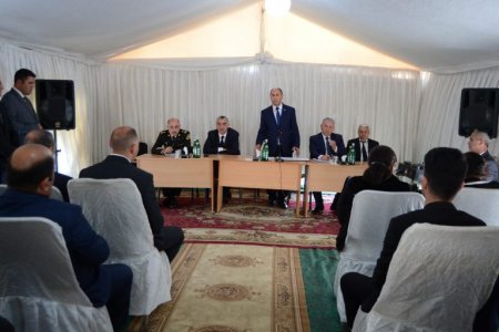 Əyricə kəndində Bərdə Rayon İcra Hakimiyyəti Başçısının səyyar qəbulu keçrilib