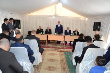 Əyricə kəndində Bərdə Rayon İcra Hakimiyyəti Başçısının səyyar qəbulu keçrilib