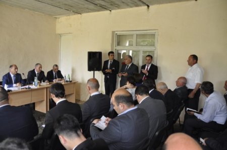 Qaraqoyunlu kəndində Rayon İcra Hakimiyyəti Başçısının səyyar qəbulu keçrib