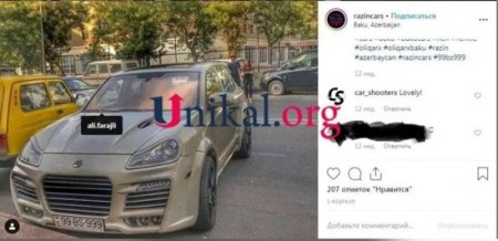 "Porsche" ilə adam öldürən biznesmen oğlu yenidən "avtoş"luq edir - FOTOLAR