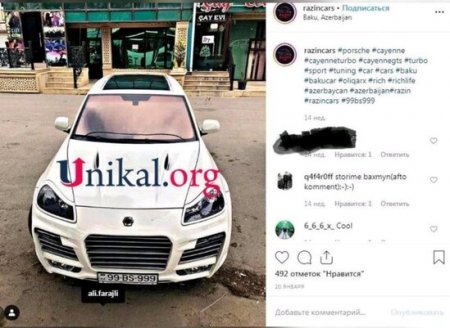 "Porsche" ilə adam öldürən biznesmen oğlu yenidən "avtoş"luq edir - FOTOLAR