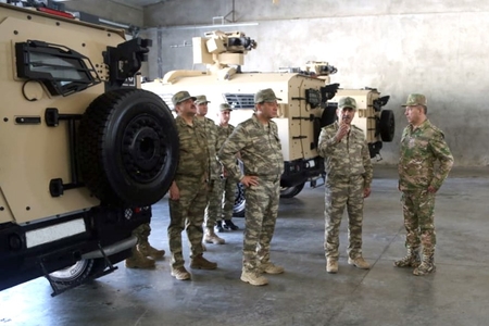 Zakir Həsənov hərbi hissələrdə yoxlamaya başlayıb