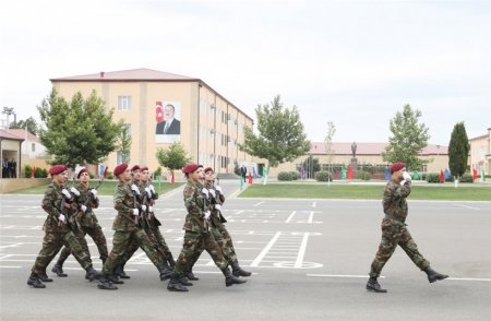 Dövlət Təhlükəsizliyi Xidmətinin N saylı hərbi hissəsində müddətli həqiqi hərbi xidmət qulluqçularının ehtiyata buraxılması mərasimi keçirilib - FOTOLAR 