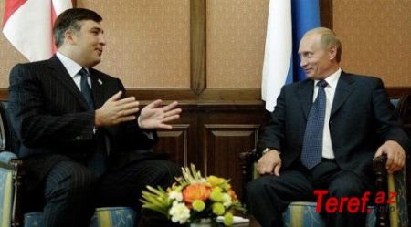 Saakaşvilidən Putinin təhqir edilməsinə - Reaksiya