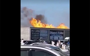 “SƏDƏRƏK”DƏ GÜCLÜ YANĞIN… – 9 nəfər xəsarət alıb (Yenilənib)