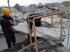 FHN Bakıda dünənki qasırğanın fəsadları haqda m