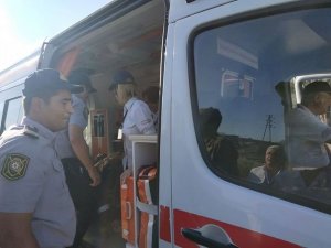 Taxta bazarındakı yanğında xəsarət alanlar evə buraxıldı