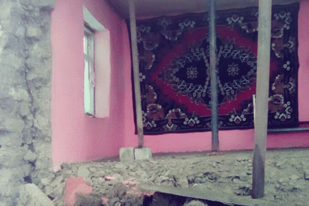 İsmayıllıda yas mərasimində ev uçub, 10 nəfərə yaxın xəsarət alan var