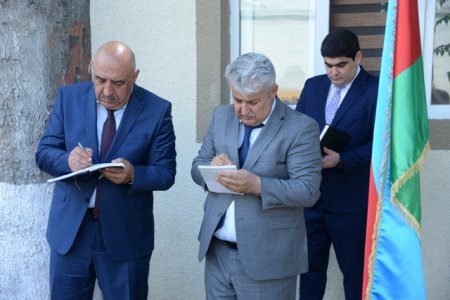 Nəsimi rayonunda iyul ayında 4 səyyar qəbul keçirilmişdir - FOTOLAR