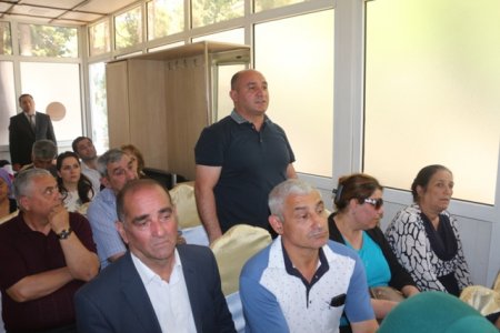 Nəsimi rayonunda iyul ayında 4 səyyar qəbul keçirilmişdir - FOTOLAR