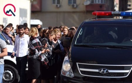 Hərbi pilot Rəşad Atakişiyevlə vida mərasimi keçirilir 