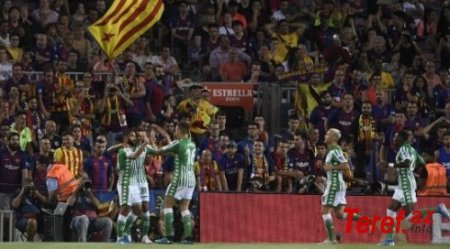 “Barselona” 7 qolun vurulduğu görüşdən 3 xalla ayrılıb