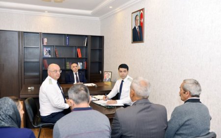 Baş prokuror Quba rayonunda vətəndaşları qəbul etmişdir