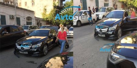 Mətanət Əsadova qəzaya düşdü - FOTOLAR