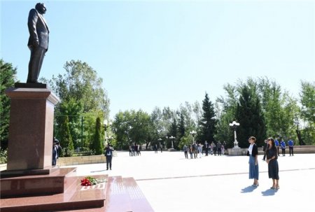 Azərbaycanın Birinci vitse-prezidenti Mehriban Əliyeva Şamaxıda səfərdə olub - FOTOLAR (YENİLƏNİB)