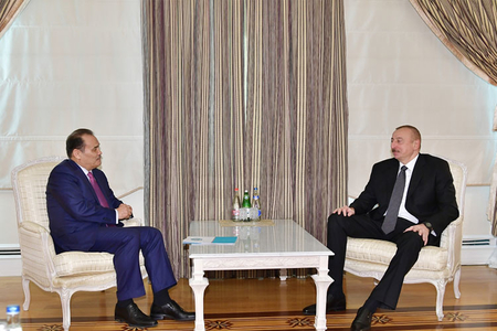 Prezident İlham Əliyev Türkdilli Dövlətlərin Əməkdaşlıq Şurasının Baş katibini qəbul edib