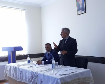 50 saylı Abşeron-Qobustan DSK-da seçki hüququ üzrə ixtisaslaşdırılmış kurslar keçirilib