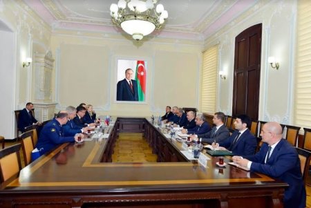 Zakir Qaralov Rusiya baş prokurorunun müavinini qəbul edib