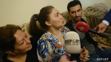 Fədayə Laçın jurnalistlər üçün mahnı ifa edib: "Oxumaqdan ötrü ürəyim gedir"  