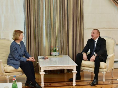 Prezident İlham Əliyev Böyük Britaniya Baş nazirinin Azərbaycan üzrə ticarət elçisini qəbul edib