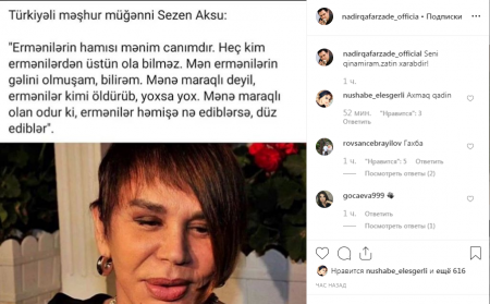 Nadir Qafarzadə Sezen Aksunu təhqir etdi - Foto 