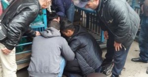 Mərkəzi bazarda azərbaycanlı yer üstündə digər azərbaycanlının qanını tökdü