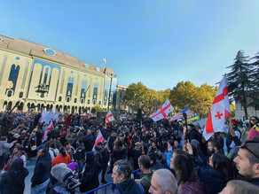 На акции протеста в Тбилиси присутствовали 5,5 тысяч человек - ОБНОВЛЕНО - ФОТО