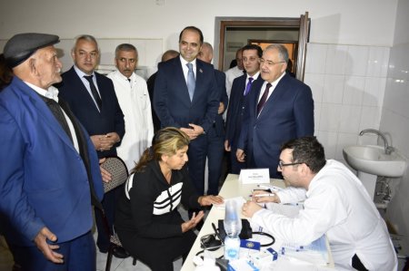 Ağdam rayonunda məcburi köçkünlər üçün tibbi aksiya keçirilir