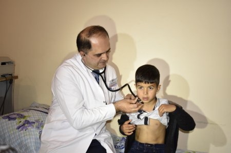 Ağdam rayonunda məcburi köçkünlər üçün tibbi aksiya keçirilir